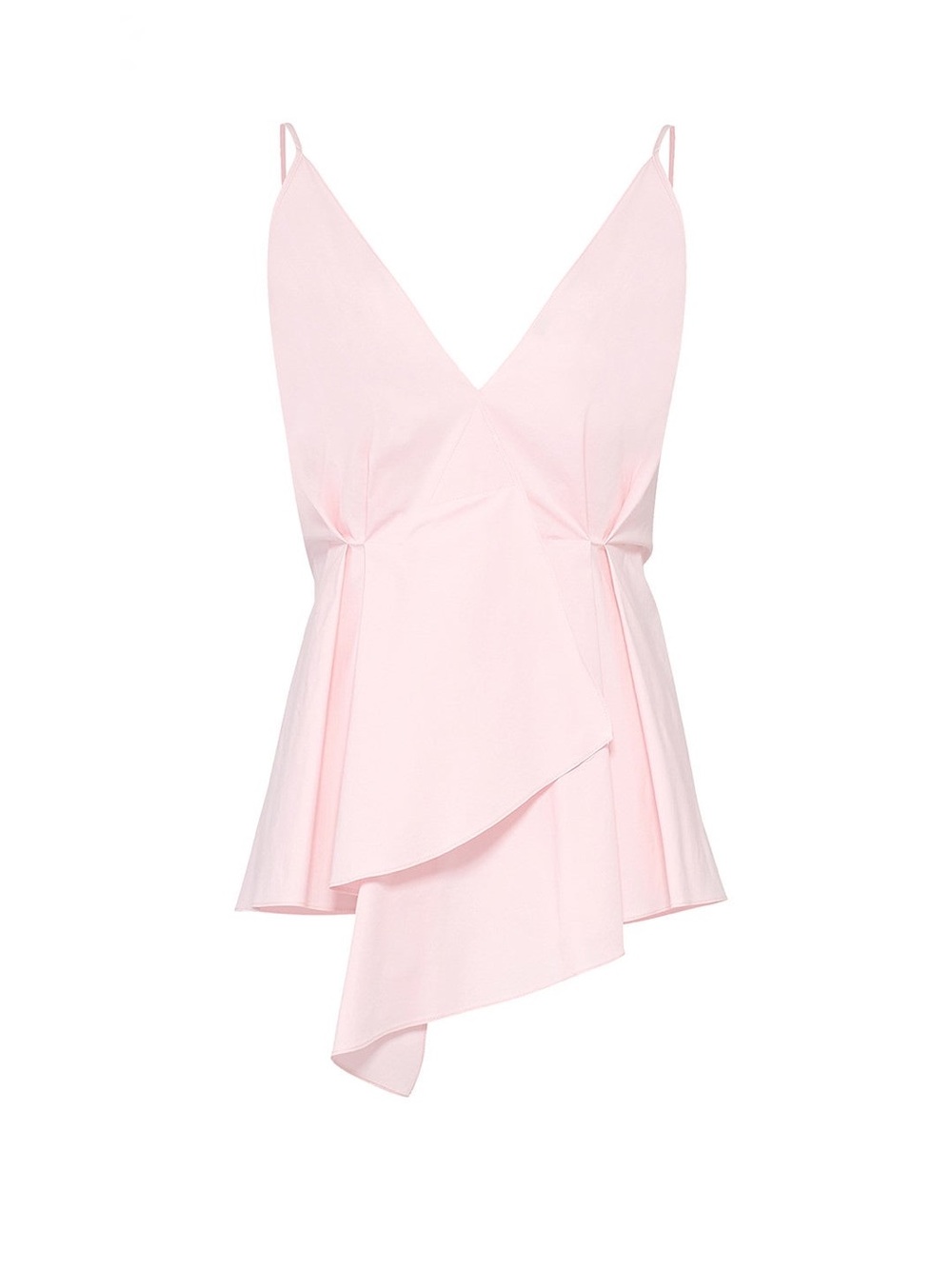 Jil Sander Navy Rosa Asymmetrical Top - Picture 10 of 10